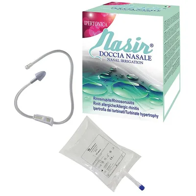 Nasir Doccia Nasale Soluzione Isotonica 2 Sacche + 1 Blister