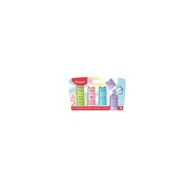 MAPED CF4 EVID. MINI PASTEL POCKET X4 743604