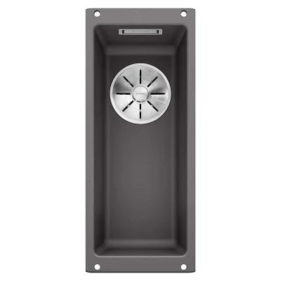 Blanco Lavello una vasca SUBLINE 160-U 1518951 finitura grigio roccia da 19x46 cm - Sottotop
