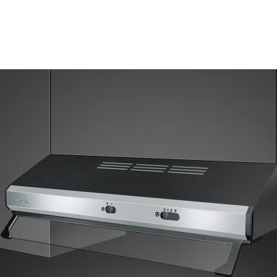 Smeg Cappa aspirante semi-integrata KSEC61XE3 finitura inox/nero da 60 cm - IN PROMOZIONE FINO AL 30/06