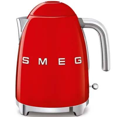 Smeg Bollitore elettrico KLF03RDEU finitura rosso con logo Smeg 3D - - IN PROMOZIONE FINO AL 30/06