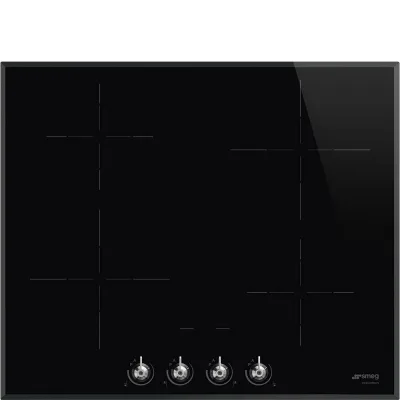 Smeg Piano cottura a induzione SI364BM in vetroceramica nero da 60 cm - IN PROMOZIONE FINO AL 30/06