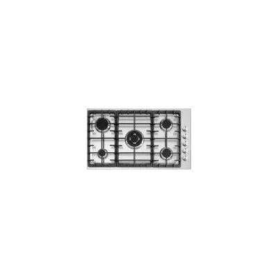 Barazza Piano cottura a gas OFFICINA 1POF90 finitura inox satinato da 90 cm