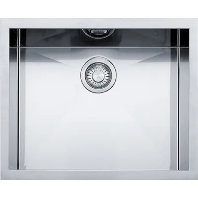 Franke Lavello una vasca Planar Sottotop PPX 110-52 122.0203.471 finitura inox satinato da 52x41 cm