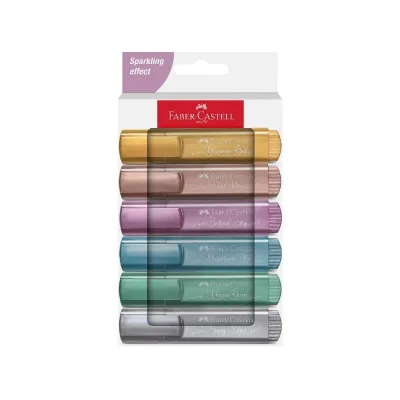 FABER CASTEL CF6 EVIDENZIATORI TEXT 46 METALLIC 254676