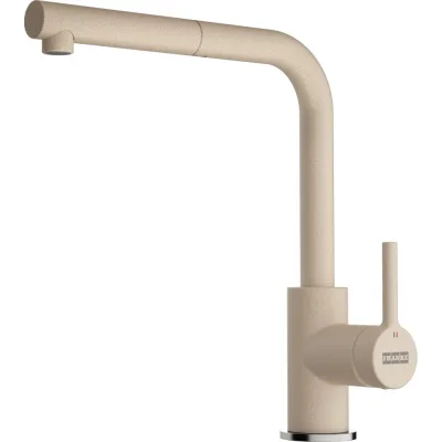 Franke: Miscelatore monocomando Lina L Doccia 115.0728.489 finitura avena
