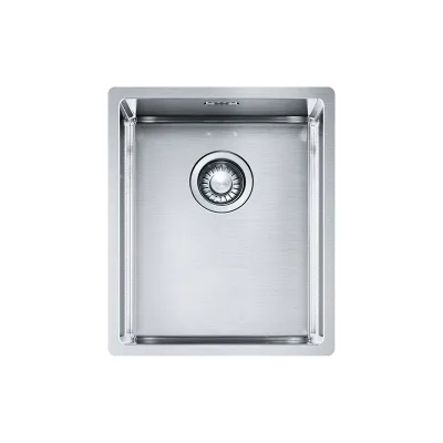 PRONTA CONSEGNA - Franke: Lavello una vasca Franke Box BXX 210-34/110-34 127.0369.056 finitura inox satinato da 38x45 cm