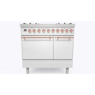 Ilve Cucina PD09N da incasso Nostalgie PD09IQNE3 doppio forno cieco e piano cottura 4 fuochi e 2 zone induzione da 90 cm - IN PROMOZIONE FINO AL 6/07