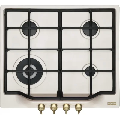 Franke: Piano cottura a gas da incasso FHCL 604 106.0739.521 finitura bianco perla da 59 cm