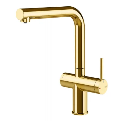 Gessi Miscelatore monocomando Inedito 60571 246 finitura Gold PVD