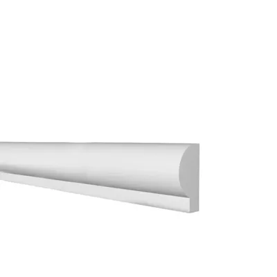 Cornice decorativa per pareti in duropolimero 2000x25x11mm (minimo 5pz)