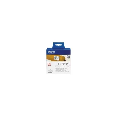 ETICHETTE ORIGINALI BROTHER DK22225 DK-22225 30,48mm 38mm CON SUPPORTO
