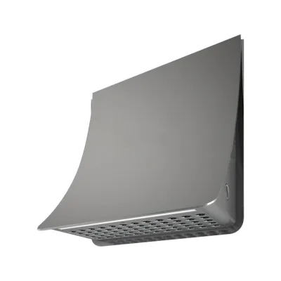 Elica Cappa a parete NUAGE PAINTABLE/F/75 PRF0098374 finitura acciaio inox e bianco da 76 cm