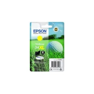 CARTUCCIA ORIGINALE EPSON C13T34744010 T3474 34XL Workforce Pro WF-3700 GIALLO