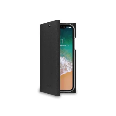 CELLY SHELL CASE IPHONE XS/X BLACK SHELL900BK
