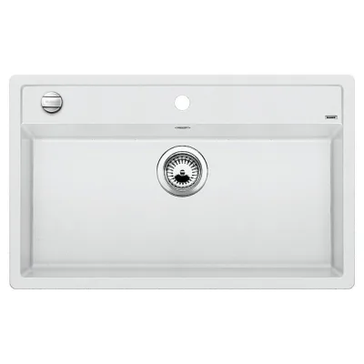 PRONTA CONSEGNA - Blanco Lavello una vasca DALAGO 8-F 1516644 finitura bianco da 80.5x50 cm - Filotop