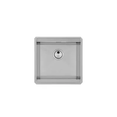Foster Lavello una vasca 1031 850 finitura acciaio inox da 47x46.6 cm - IN PROMOZIONE FINO AL 30/06