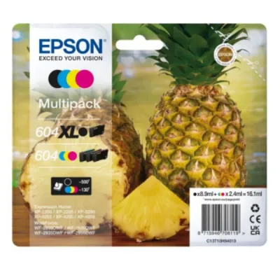 CARTUCCE INK ANANAS 4-COL 604 XL C13T10H94020