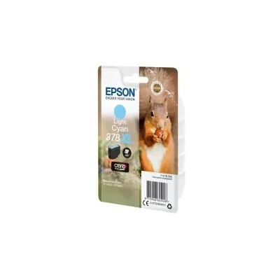 CARTUCCIA ORIGINALE EPSON C13T37954010 378XL Photo HD XP-15000 T3795 LIGHT CIANO
