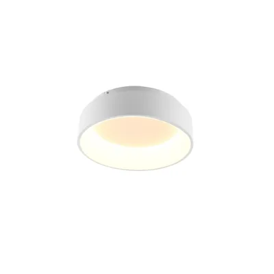 Plafoniera Led Bianca 40W, con interruttore CCT 45x13cm