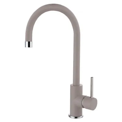 PRONTA CONSEGNA - Elleci Miscelatore monocomando con canna girevole CLOUD MGKCLO43 finitura G43 tortora