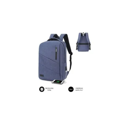 Zaino Subblim City Backpack 15,6" Scomparto imbottito Resistente all'acqua
