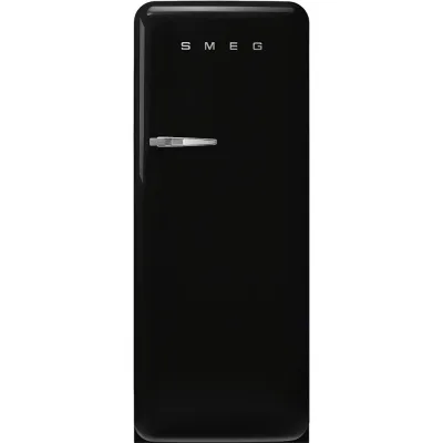 Smeg Frigorifero monoporta con cerniere a destra a libera installazione FAB28RBL6 finitura nero da 60 cm - IN PROMOZIONE FINO AL 30/06