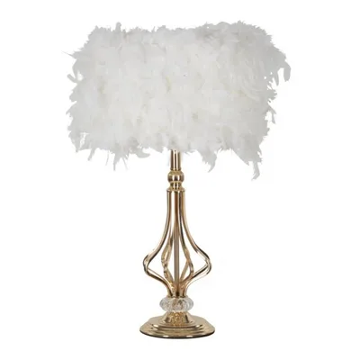 LAMPADA DA TAVOLO TARTY BIANCA CM Ø 25X54