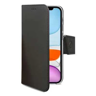 CELLY WALLY CASE IPHONE 11 BLACK WALLY1001