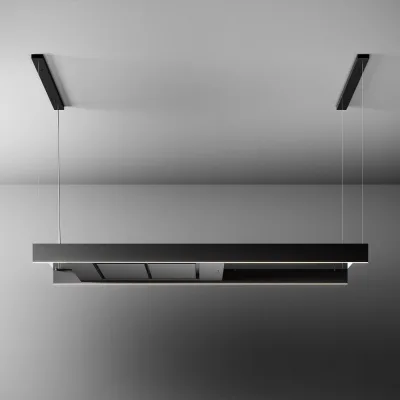 PRONTA CONSEGNA - Falmec Cappa a isola Light finitura nero da 180 cm - IN PROMOZIONE CON VOUCHER FINO AL 5/09