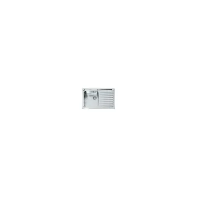 Alpes Lavello semifilo F 579/1V1S con gocciolatoio a destra in acciaio inox da 79x51 cm
