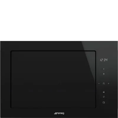 Smeg S Forno microonde combinato FMI625CN finitura vetro nero da 60 cm - IN PROMOZIONE FINO AL 6/07