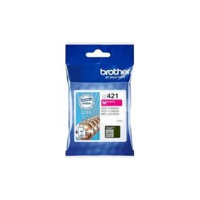 CARTUCCIA ORIGINALE BROTHER LC421M LC-421M MAGENTA DCP-J1050DW J1140DW