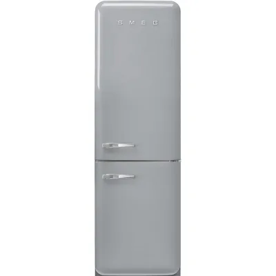Smeg Frigorifero combinato con cerniere a destra a libera installazione FAB32RSV6 finitura silver da 60 cm - IN PROMOZIONE FINO AL 30/06