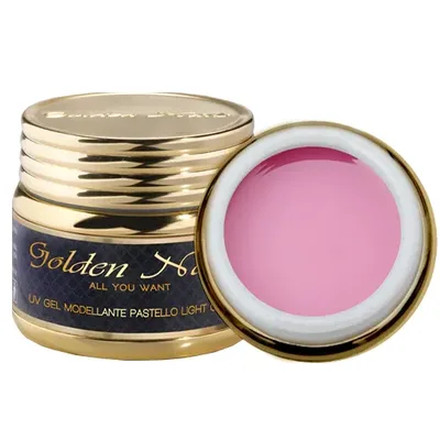 Gel modellante cover light pink golden nails 30 ml