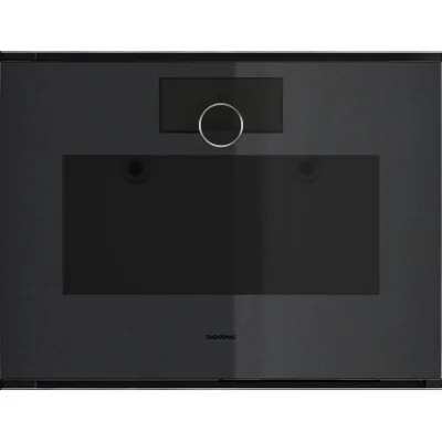 Gaggenau Forno a vapore con cerniera a sinistra da incasso GS221100 finitura Gaggenau Onyx da 60 cm