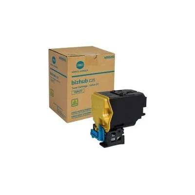 TONER ORIGINALE KONICA MINOLTA TNP-27Y A0X5253 GIALLO Bizhub C25