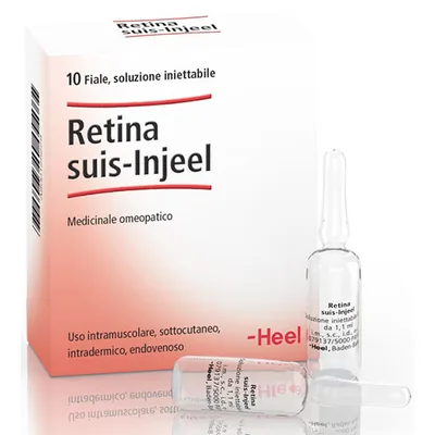 Guna-Heel Retina Suis-Injeel Soluzione Omeopatica Iniettabile 10 Fiale