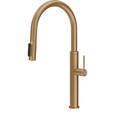 Gessi Miscelatore monocomando Flessa 60822 726 finitura Warm Bronze Brushed PVD - IN PROMOZIONE FINO AL 6/07