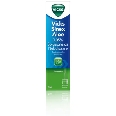 VICKS SINEX ALOE NEBULIZZATORE 15ML 0,05%