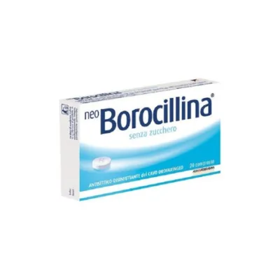 NEOBOROCILLINA 20 PASTIGLIE SENZA ZUCCHERO