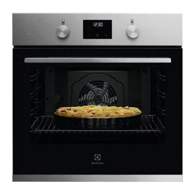 Electrolux | Forno multifunzione KODGS24TX2 finitura inox e vetro nero da 60 cm