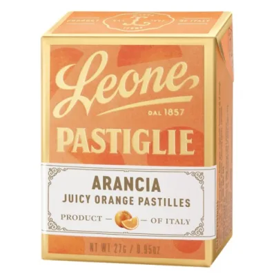 LEONE PASTIGLIE ARANCIA 27G