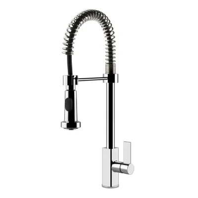 Gessi Miscelatore semi pro monocomando con doccetta estraibile Monaco Collection 17157 031 finitura cromato - IN PROMOZIONE FINO AL 6/07