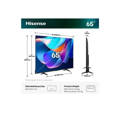HISENSE ITALY SRL 65 A69S 4K UHD SMART VIDAA 65A69S