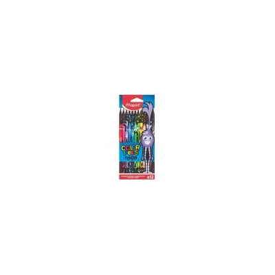 MAPED CF12 PASTELLI BLACK MONSTER - ASS 862612