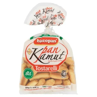 Biscopan Pan Kamut Tostarelli Bio 250 g