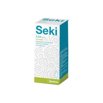 SEKI SCIROPPO 200ML 3,54MG/ML