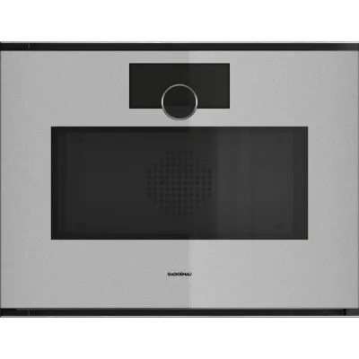 Gaggenau Forno combinato a microonde con cerniera a sinistra da incasso GM251130 finitura Gaggenau Sterling da 60 cm - RICHIEDERE PREVENTIVO