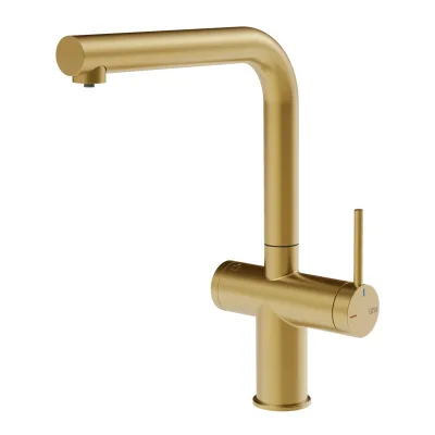 Gessi Miscelatore monocomando Inedito 60571 716 finitura Gold Brushed PVD - IN PROMOZIONE FINO AL 6/07